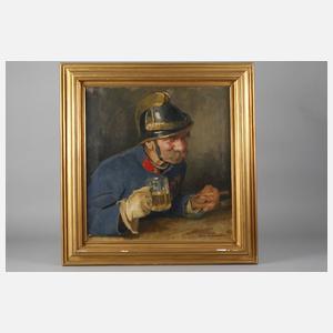 Hans Larwin, Feuerwehrmann