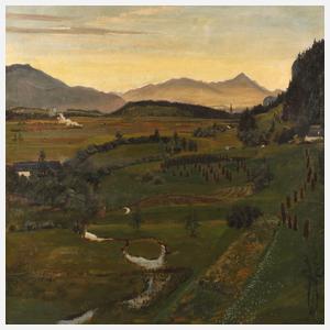 Anton Leidl, "Abend in Kärnten"