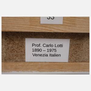 Prof. Carlo Lotti, attr., Winter in Venedig