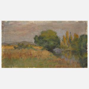 Maser, Landschaft mit See