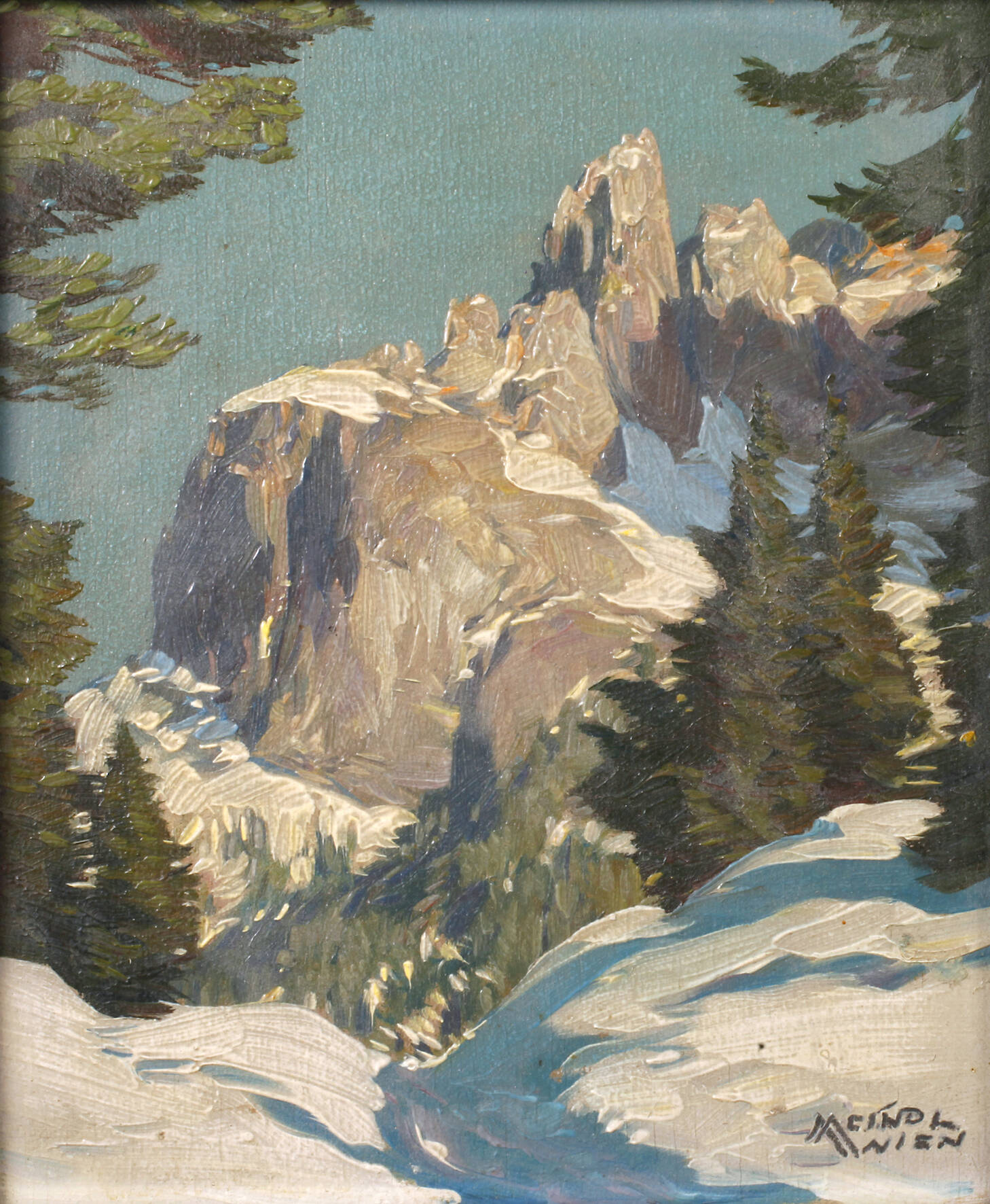 Albert Meindl, "Im Sellagebiet"