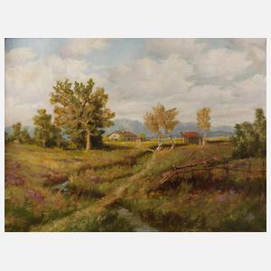 Carl Müller-Baumgarten, Alpen im Vorfrühling