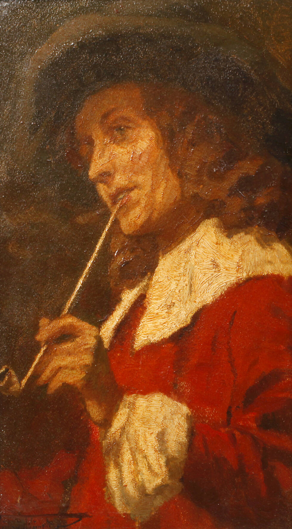 Franz Müller-Münster, Portrait eines Rauchers