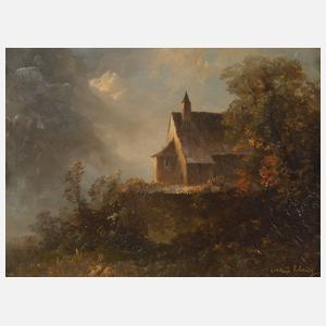 Oskar Mulley, Kirche im Gebirge