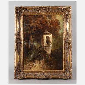 Oskar Mulley, Marterl in Herbstlandschaft