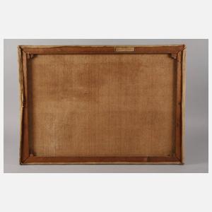 Friedrich Nath, "Pommerscher See mit Enten"