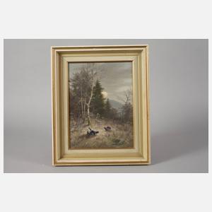 Max Nordt, Balzende Auerhähne