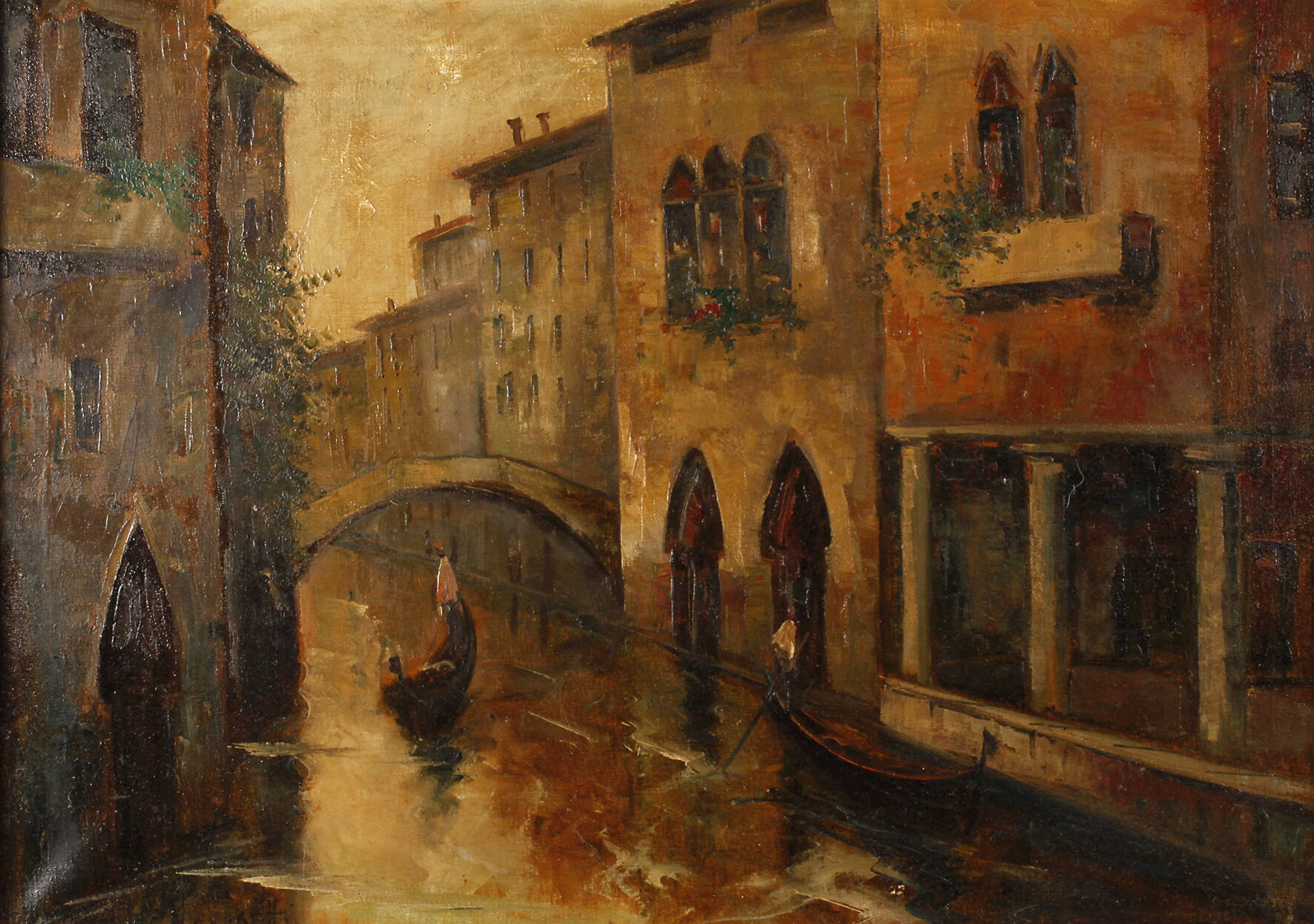 T. L. Novaretti, Kanal in Venedig