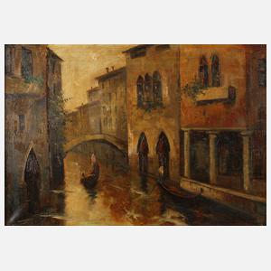 T. L. Novaretti, Kanal in Venedig