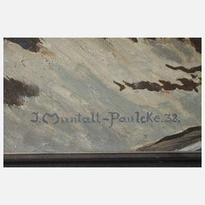 Prof. Dr. Wilhelm Paulcke, Hochgebirgslandschaft