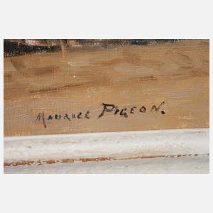 Maurice Pigeon, Hafen in Staint-Vaast-la-Hougue