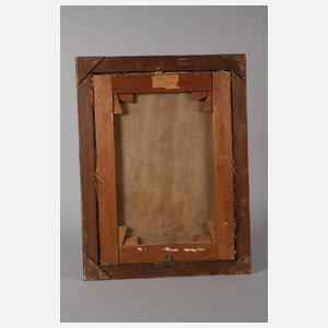 Fritz Rabending, attr., Bauernkarren am Feldrand