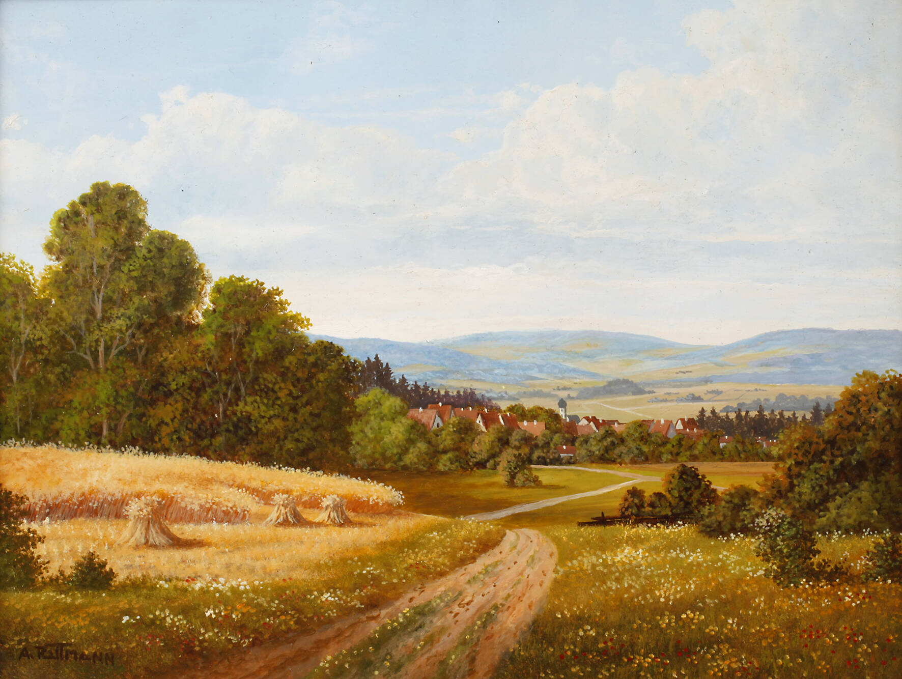 A. Rittmann, Bayerische Landschaft