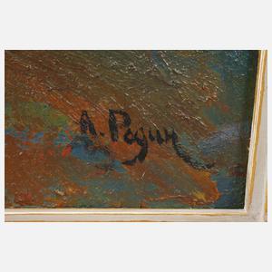 Alexander Rodin, expressive Landschaft