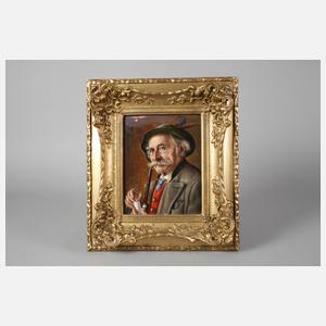 Walter Roessler, Pfeifenraucher