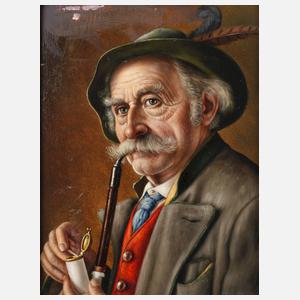 Walter Roessler, Pfeifenraucher