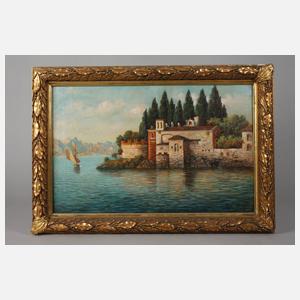 Andreas Roth, Zwei Ansichten italienischer Seen