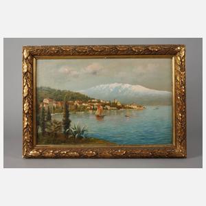 Andreas Roth, Zwei Ansichten italienischer Seen