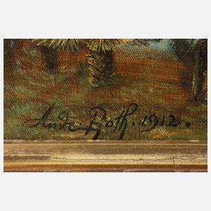 Andreas Roth, Zwei Ansichten italienischer Seen