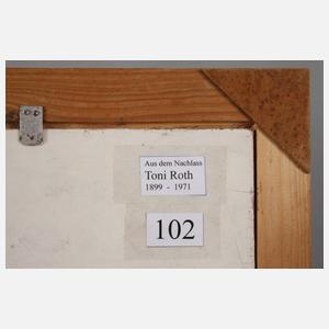 Prof. Toni Roth, attr., Stillleben mit Äpfeln