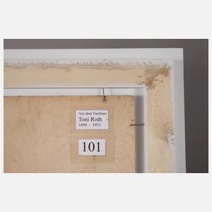 Prof. Toni Roth, attr., Blumenstillleben