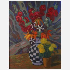 Prof. Toni Roth, attr., Blumenstillleben