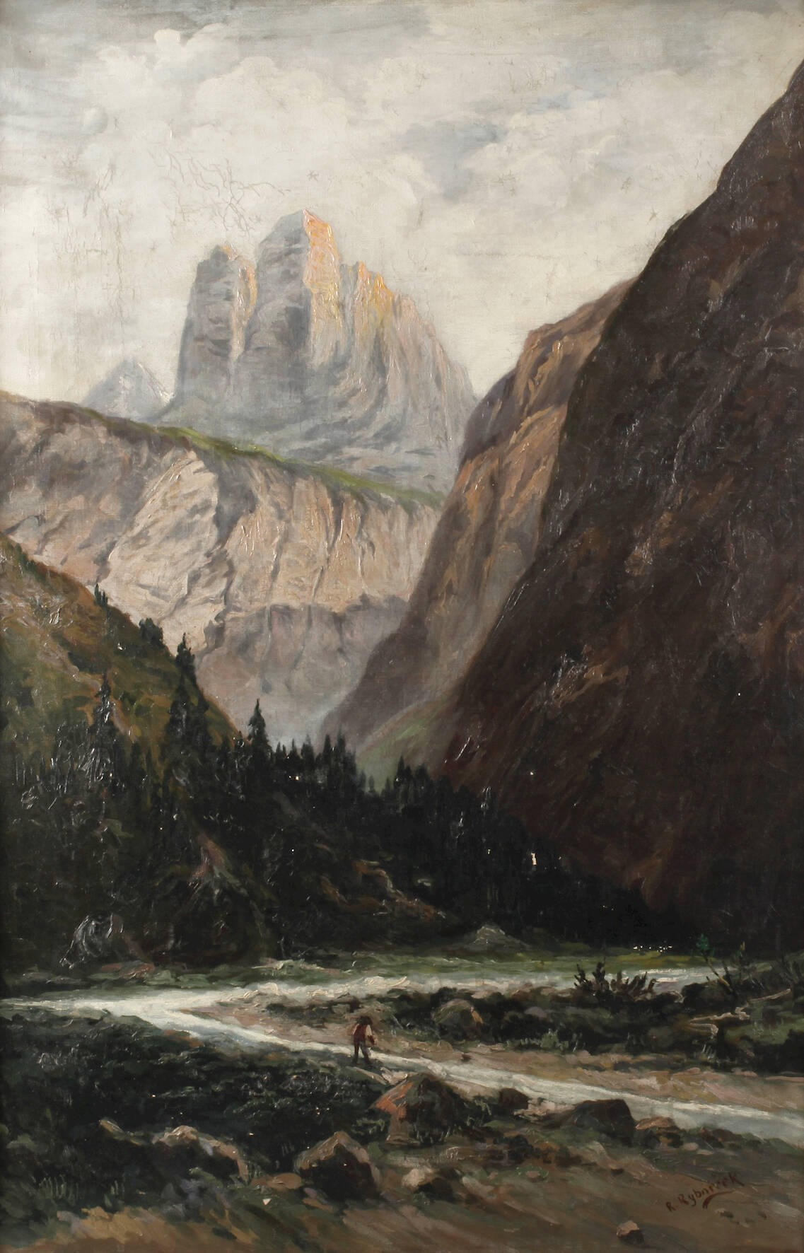 R. Rybniček, "Drei Zinnen"