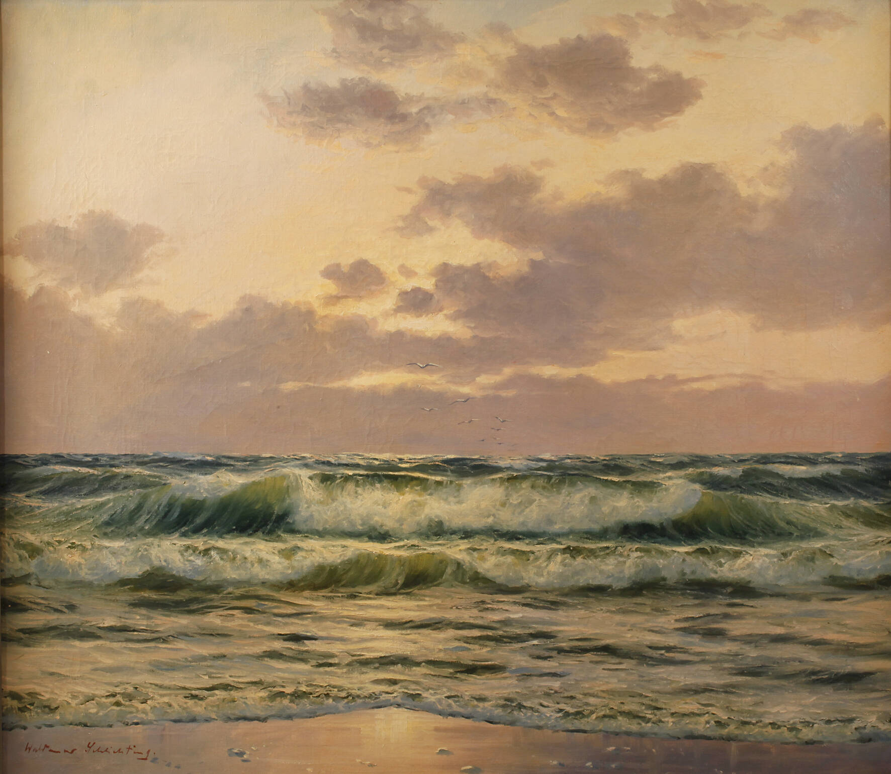 Waldemar Schlichting, Meeresbrandung