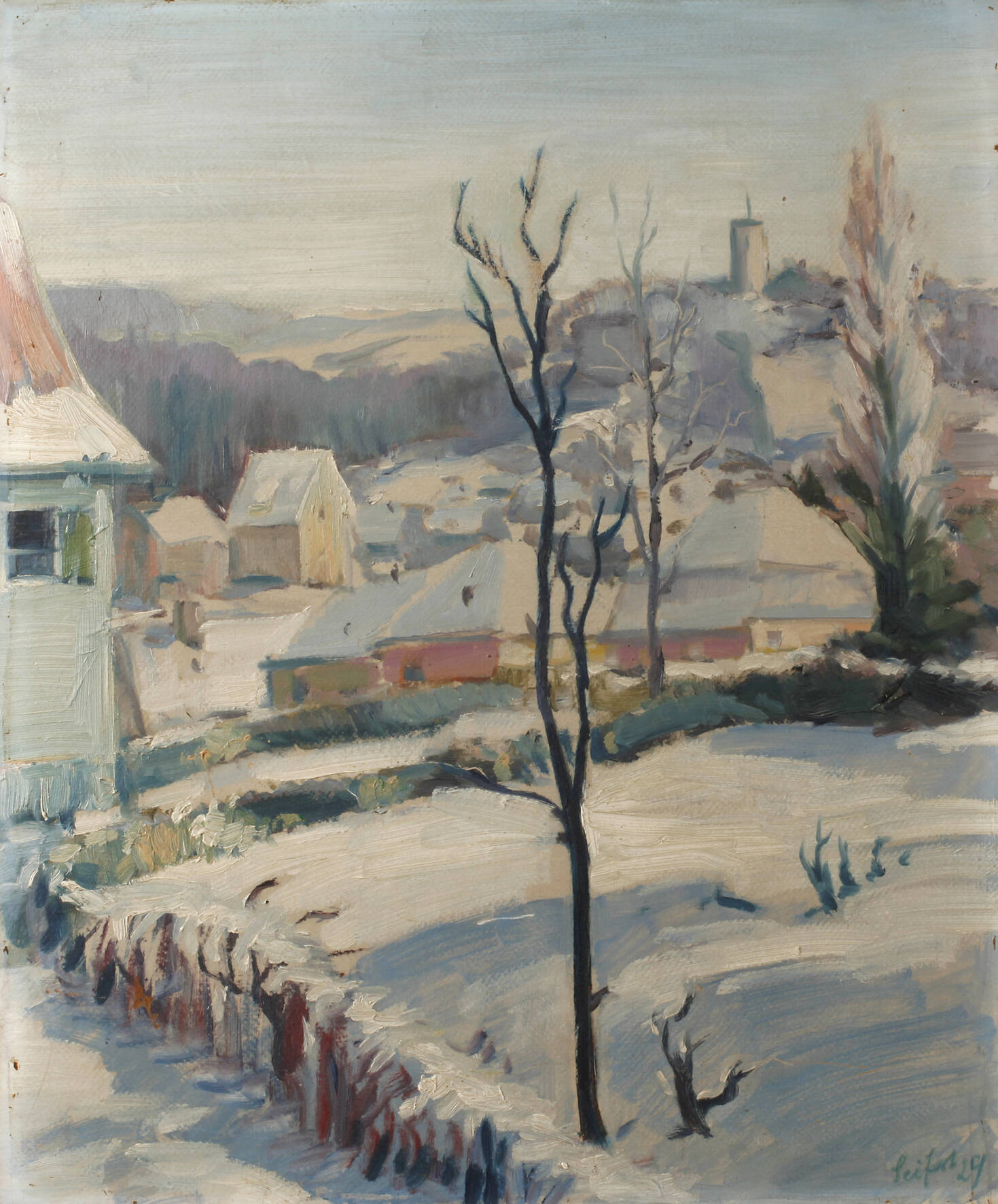 Seifert, Winterlandschaft