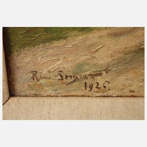 René Sergent, expressive Landschaft