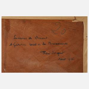 René Sergent, expressive Landschaft