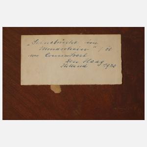 Louis van Soest, attr., Seinebrücke im Mondschein