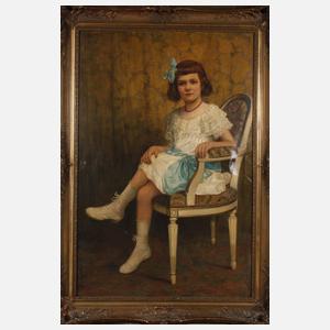 Richard Strassberger, Mädchenportrait