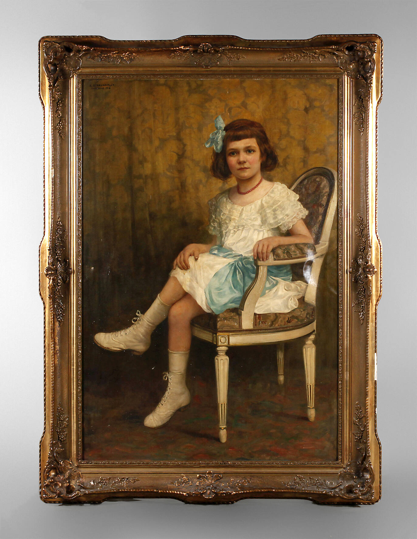 Richard Strassberger, Mädchenportrait