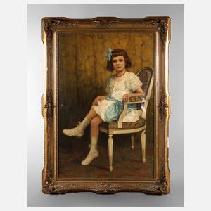 Richard Strassberger, Mädchenportrait