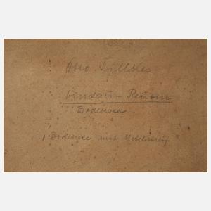 Otto Tillkes, "Bodensee mit Nebelstreif"