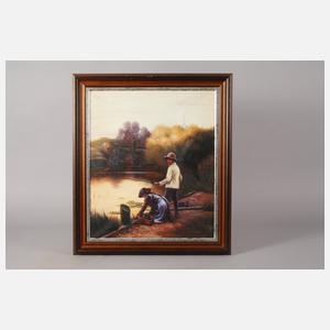 G. Turner, Kinder am Fluss