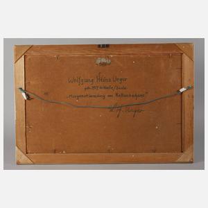 Wolfgang Heinz Unger, "Morgenstimmung am Rettenbachsee"