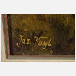 Josef Vogl, "Loisach mit Wettersteingebirge"