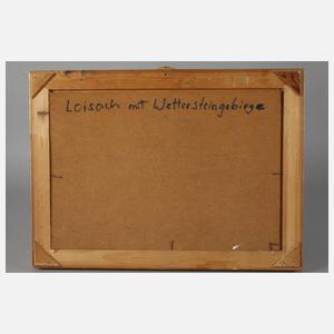 Josef Vogl, "Loisach mit Wettersteingebirge"