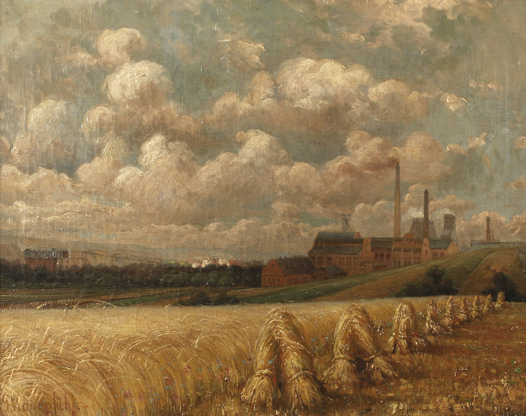 Georg Wagenführ, Blick auf die Leuna-Werke