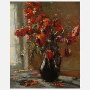 Paul Johann Walch, Mohnblumenstillleben