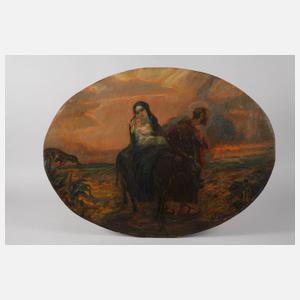 Reinhold Weegmann, Flucht nach Ägypten