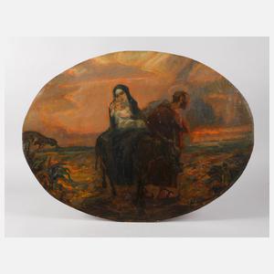 Reinhold Weegmann, Flucht nach Ägypten