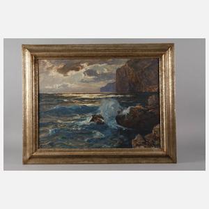 Albert Wenk, An der Küste von Capri