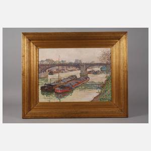 Fritz Westendorp, "Die Seine bei Bary"