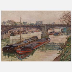 Fritz Westendorp, "Die Seine bei Bary"