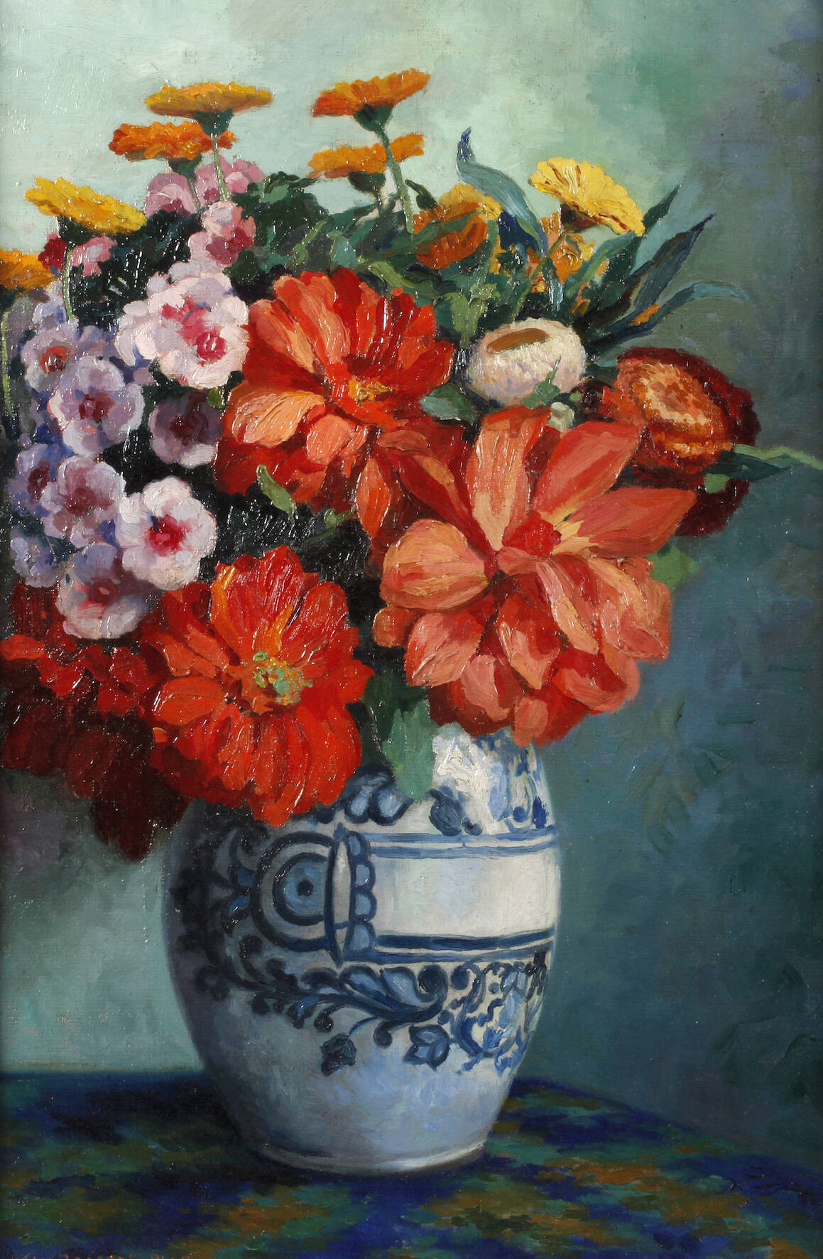 Karl Zaiczek-Blankenau, Blumenstillleben