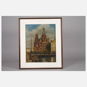 Die Erlöserkirche in St. Petersburg