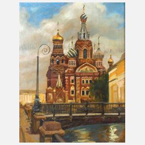 Die Erlöserkirche in St. Petersburg